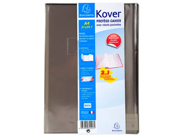 Schriftomslagen Kover transparant 21x29,7cm