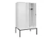 locker voor scheiding van kleding,HxBxD 2120x1200x815mm,4vak