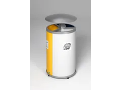 Afvalverzamelstation 3x30 Liter Ral 1023/ral5010/ral7032