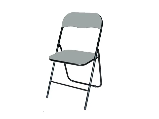 Klapstoel Grijs Zwart FC100                     