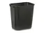 Rechthoekige Afvalbak 27 Liter Zwart
