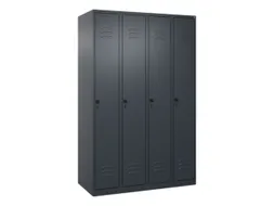 locker voor scheiding van kleding,HxBxD 1850x1200x500mm,4vak