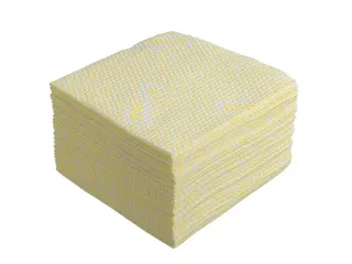 WypAll 19164 sopdoek X80 Plus Hydroknit ¼-vouw,1-laags Geel 240 Stuk - 2