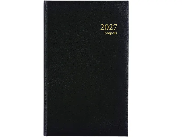 Agenda 2027 Brepols Brefix Lima 1dag/1pagina zwart