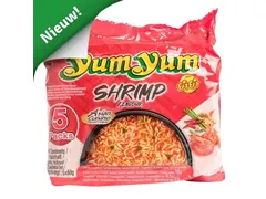Noodles Yum Yum garnaal bami 5-pack 5x60gr