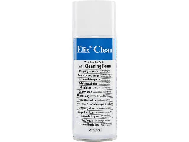 Elix Clean Schuimreiniger Whiteboard 400Ml Oppervlakken
