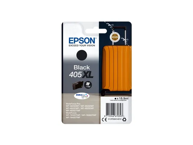 Inktcartridge Epson 405XL zwart C13T05H14010