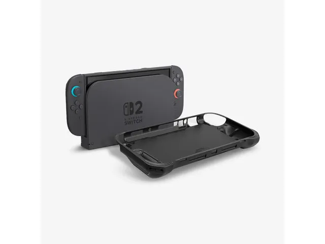 Spigen Case ACS09075 Nintendo Switch 2 Case Rugged Armor Mat zwart