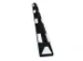 parkeerplaatsbegrenzing,B 1800mm,recyclebaar rubber,zwart/wit