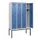 schoollocker,HxBxD 1950x1200x500mm,4vak,vak B 300mm,draaigrendel