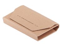 Wikkelverpakking Cleverpack Cd Met Zelfklevende Strip Bruin 10 Stuks
