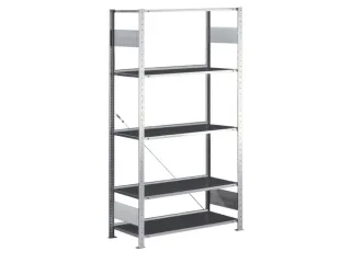 magazijnstelling,grondveld,HxBxD 2000x1056x336mm,vakl. 80kg - 1