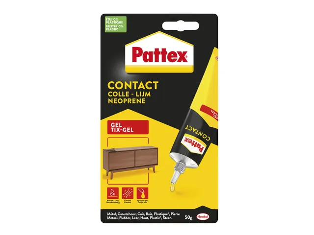 Alleslijm Pattex Tixgel Tube 50 gram op blister