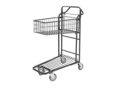 ruimtebesparende wagen,draagverm. 300kg,laadvl. LxB 825x410mm