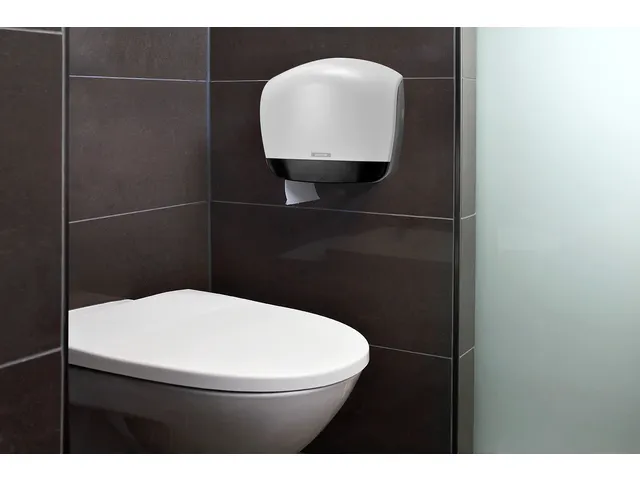 Toiletpapierdispenser Katrin Gigant L jumbo groot wit 90083