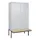 locker voor scheiding van kleding,HxBxD 2120x1200x815mm,4vak