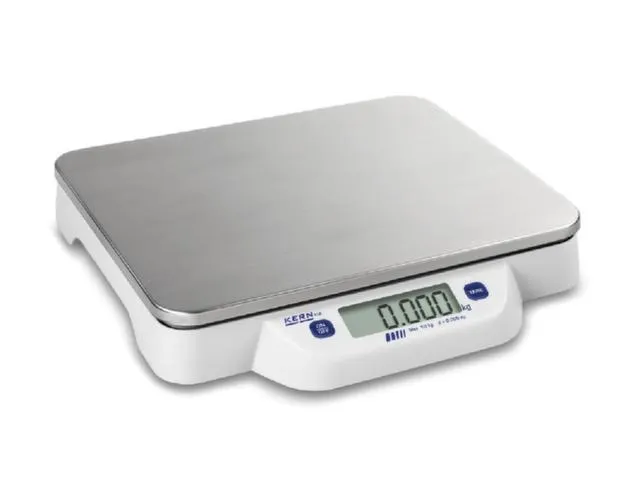 tafelweegschaal,niet ijkbaar,platform BxD 318x258mm,RVS