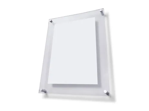 Wandmontage Posterhouder Sandwichpaneel A1 25mm Acryl