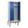 locker met bank,voor scheiding van kleding,HxBxD 2120x800x815mm,2vak