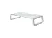 Support ordinateur portable Monta 25351 en verre trempé blanc