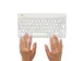 Compact Break ergonomisch toetsenbord Azerty BE Wit draadloos