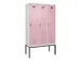 locker voor scheiding van kleding,HxBxD 2120x1200x500mm,3vak