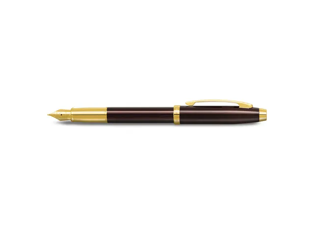 Vulpen SHEAFFER 100 E9370 M Coffee brown PVD gold
