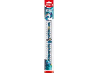 Liniaal Maped Twist 'n Flex Dragon 30cm blauw - 1