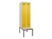 locker met bank,voor scheiding van kleding,HxBxD 2120x600x815mm,2vak