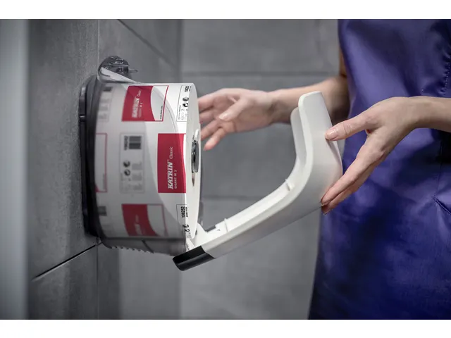 Toiletpapierdispenser Katrin Gigant S jumbo klein wit 90069