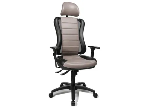 Bureaustoel Bekleding Zwart-grijs Zitting 420-530x 500x 470mm