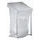 Afvalverzamelaar 1000 Liter M. Deksel Hxbxd 950/1230x730x685mm