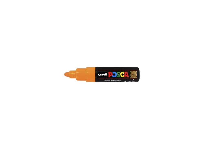 Verfstift Posca PC7M Brede Punt 4,5-5,5mm Oranje