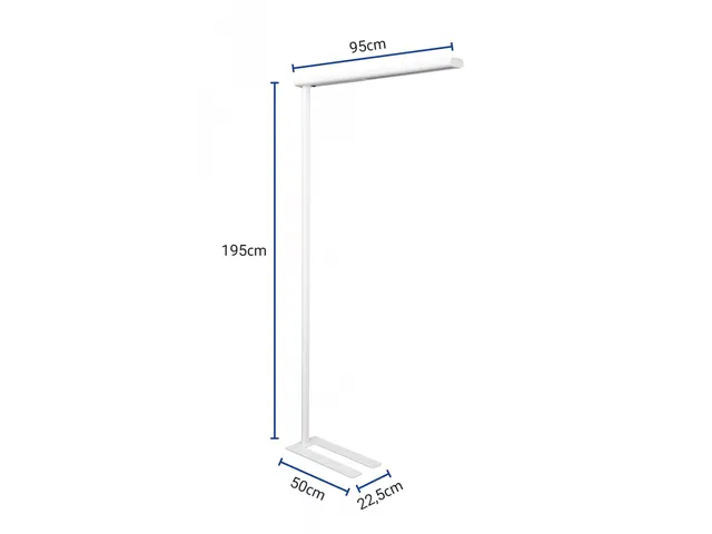 Vloerlamp LED MAULjet Wit