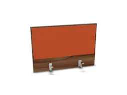 opzetpaneel bureau aanbouw achter NP-tiepolo nut oranje 800mm