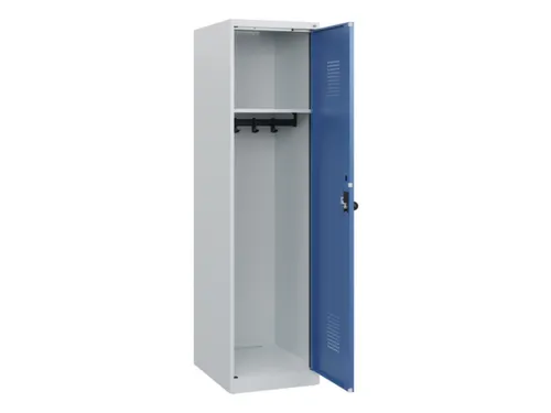 schoollocker,HxBxD 1530x400x500mm,1vak,vak B 400mm,draaigrendel
