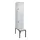 Dubbeldekse dekenkist,HxBxD 2120x400x815mm,1x2vak.,vak B 400mm
