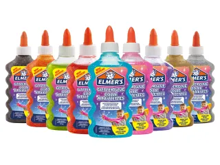 Kinderlijm Elmer's glitter oranje - 7