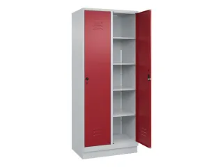 wasgoedverdeelkast,HxBxD 1950x800x500mm,vak B 400mm,cilinderslot - 2