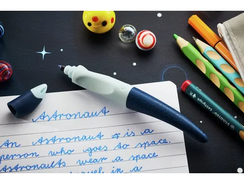 Rollerpen STABILO Easyoriginal 3D DreamWorld linkshandig medium blauw