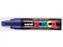 Verfstift Posca PC17K Extra Brede punt 15mm rechthoek donkerblauw