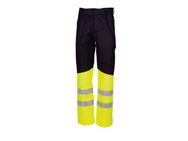 Havep 80012 werkbroek, geel/marineblauw, maat 54, per stuk