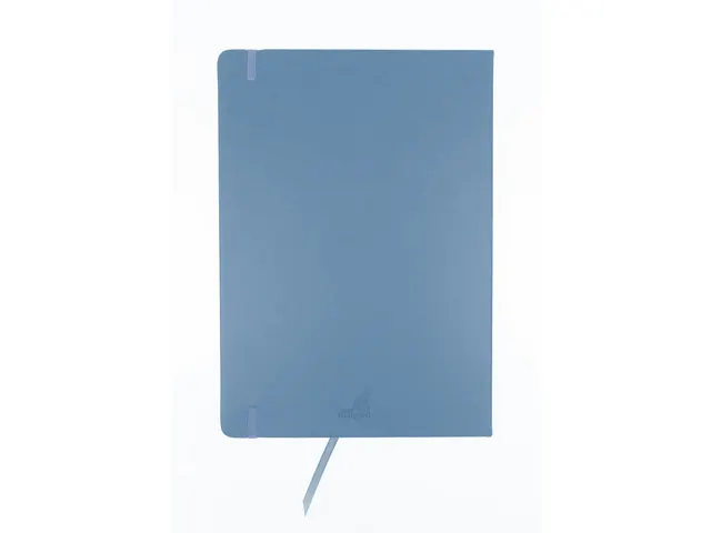 Schetsboek Kangaro A4 sky blue PU HC 80 vel 140gr roomwit met elastiek