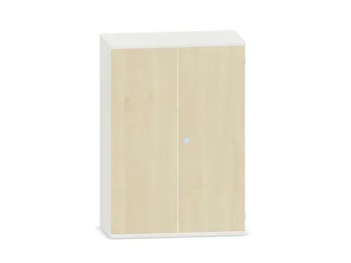 kantoorkast,HxBxD 1150x800x430mm,decor romp wit,decor front esdoorn