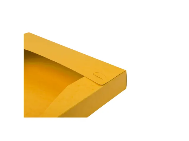 CARTOBOX glanskarton rug 25mm geel