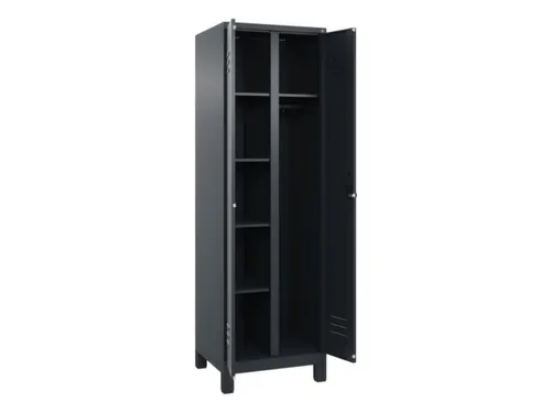 wasgoedverdeelkast,HxBxD 1950x600x500mm,vak B 300mm,draaigrendel