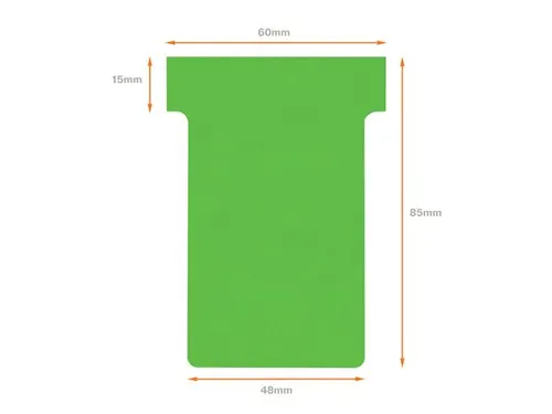 Planbord T-kaart Nobo nr 2 48mm groen