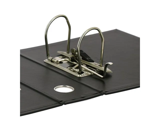 Ordner Elba Rado Plast A5 staand 75mm pvc zwart