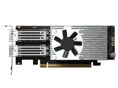 QNAP QXG-100G2SF-E810, Intern, Bedraad, PCI Express, Fiber, 100000 Mbi