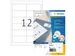 HERMA 10781 Inkjet etiketten A4 97x42,3mm Wit mat 960 stuks